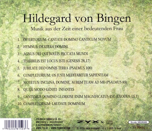 Hildegard Von Bingen: Musik Au [CD]