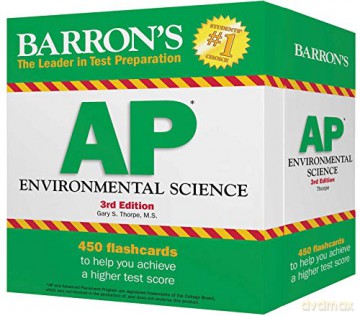 AP Environmental Science Flash Cards (Barron's Test Prep) - Gary S. Thorpe M.S. [KSIĄŻKA]