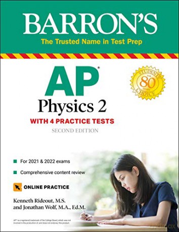 AP Physics 2: With 4 Practice Tests (Barron's Test Prep) - Kenneth Rideout M.S. [KSIĄŻKA]