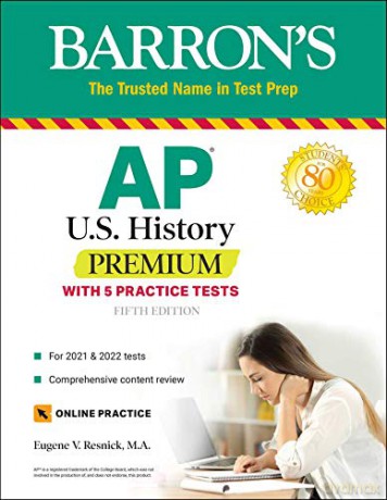 AP US History Premium: With 5 Practice Tests (Barron's Test Prep) - Eugene V. Resnick M.A. [KSIĄŻKA]