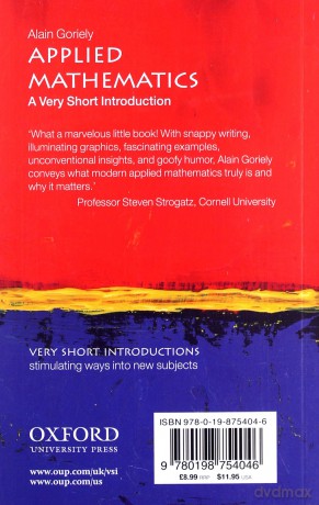 Applied Mathematics: A Very Short Introduction (Very Short Introductions) - Alain Goriely [KSIĄŻKA]