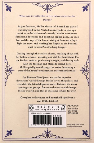 Aprons and Silver Spoons: The Heartwarming Memoirs of a 1930s Kitchen Maid: The heartwarming memoirs of a 1930s scullery maid - Mollie Moran [KSIĄŻKA]