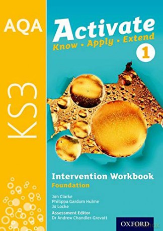 AQA Activate for KS3: Intervention Workbook 1 (Foundation): With all you need to know for your 2021 assessments - Jon Clarke [KSIĄŻKA]