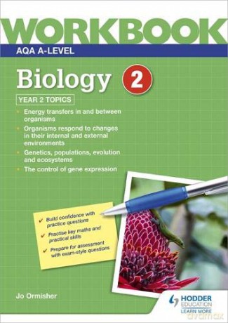 AQA A-level Biology Workbook 2 - Jo Ormisher [KSIĄŻKA]