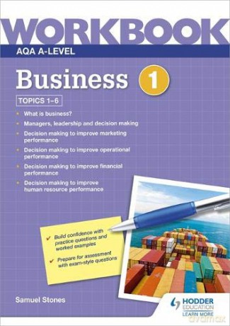AQA A-Level Business Workbook 1 (Aqa Workbook) - Samuel Stones [KSIĄŻKA]