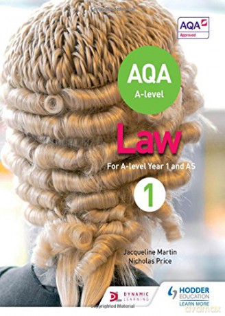 AQA A-level Law for Year 1/AS - Jacqueline Martin [KSIĄŻKA]