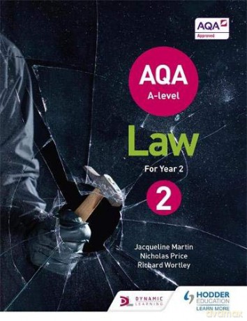 AQA A-level Law for Year 2 - Jacqueline Martin [KSIĄŻKA]