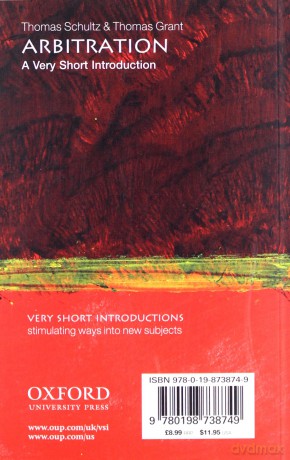 Arbitration: A Very Short Introduction (Very Short Introductions) - Thomas Schultz [KSIĄŻKA]