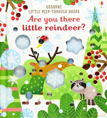Are You There Little Reindeer (Little Peep-Through Books): 1 - Sam Taplin [KSIĄŻKA]