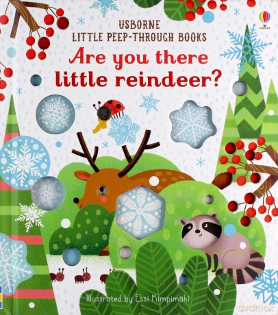 Are You There Little Reindeer (Little Peep-Through Books): 1 - Sam Taplin [KSIĄŻKA]