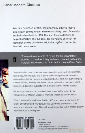 Ariel: Faber Modern Classics (Faber Poetry) - Sylvia Plath [KSIĄŻKA]