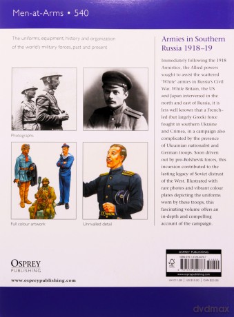 Armies in Southern Russia 1918-19 (Men-at-Arms) - Phoebus Athanassiou [KSIĄŻKA]