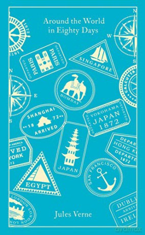 Around the World in Eighty Days: Jules Verne (Penguin Clothbound Classics) - Jules Verne [KSIĄŻKA]