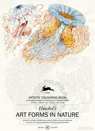 Art Forms in Nature: Artists' Colouring Book - Pepin Van Roojen [KSIĄŻKA]