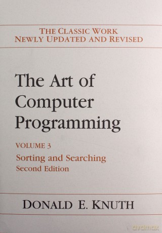 Art of Computer Programming, The: Volume 3: Sorting and Searching: 03 - Donald Knuth [KSIĄŻKA]