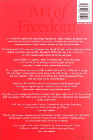 Art of Freedom: The life and climbs of Voytek Kurtyka - Bernadette McDonald [KSIĄŻKA]