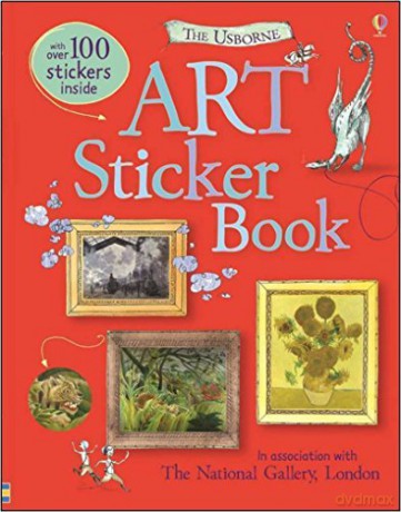 Art Sticker Book: in association with the National Gallery, London: 1 - Sarah Courtauld [KSIĄŻKA]