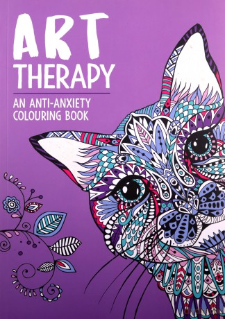 Art Therapy: An Anti-Anxiety Colouring Book for Adults (Art Therapy Colouring, 3) - Richard Merritt [KSIĄŻKA]