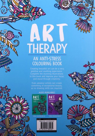Art Therapy: An Anti-Stress Colouring Book for Adults (Art Therapy Colouring, 1) - Richard Merritt [KSIĄŻKA]