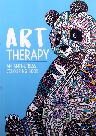 Art Therapy: An Anti-Stress Colouring Book for Adults (Art Therapy Colouring, 1) - Richard Merritt [KSIĄŻKA]