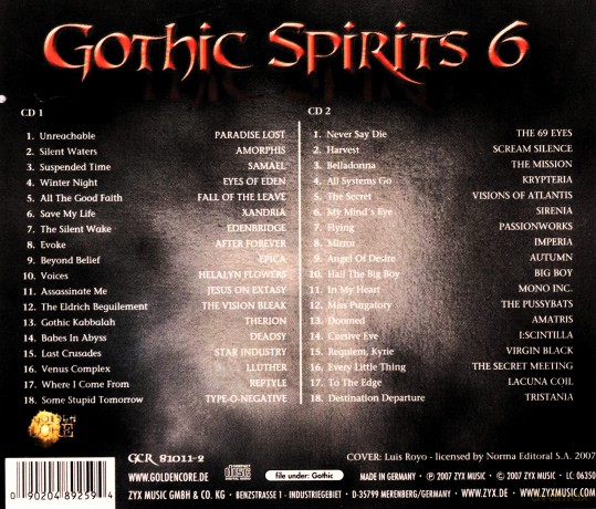Gothic Spirits 6 [2CD]
