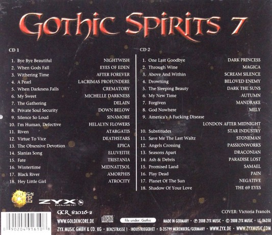Gothic Spirits 7 [2CD]