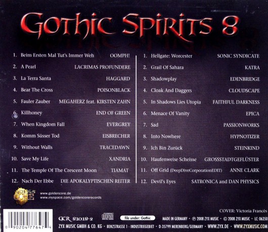 Gothic Spirits 8 [2CD]