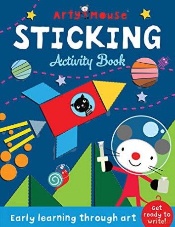 Arty Mouse Sticking (Arty Mouse Activity Books) - Imagine That [KSIĄŻKA]