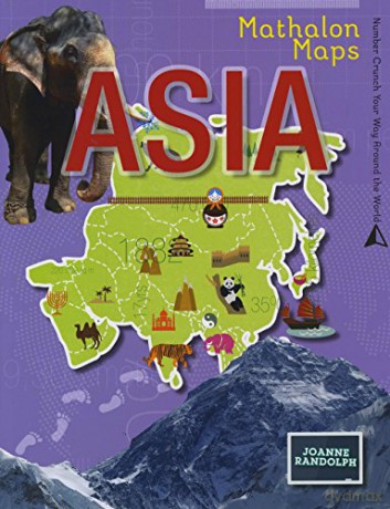 Asia (Mathalon Maps) - Joanne Randolph [KSIĄŻKA]