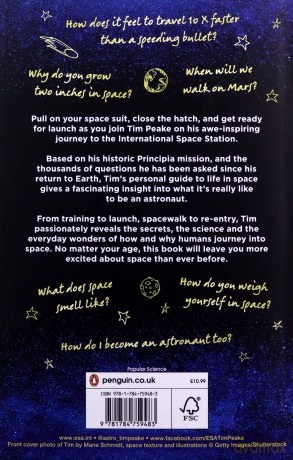 Ask an Astronaut: My Guide to Life in Space (Official Tim Peake Book) - Tim Peake [KSIĄŻKA]