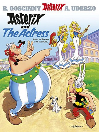 Asterix and the Actress - Albert Uderzo [KSIĄŻKA]