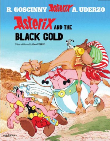 Asterix and The Black Gold: Album 26 - Albert Uderzo [KSIĄŻKA]