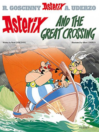 Asterix and The Great Crossing: Album 22 - René Goscinny [KSIĄŻKA]
