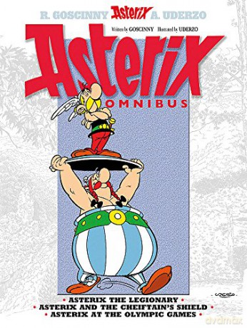 Asterix Omnibus 4: Asterix The Legionary, Asterix and The Chieftain's Shield, Asterix at The Olympic Games - René Goscinny [KSIĄŻKA]