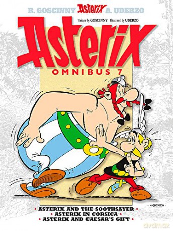 Asterix Omnibus 7: Asterix and The Soothsayer, Asterix in Corsica, Asterix and Caesar's Gift - René Goscinny [KSIĄŻKA]