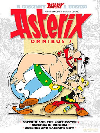 Asterix Omnibus 7: Asterix and The Soothsayer, Asterix in Corsica, Asterix and Caesar's Gift - René Goscinny [KSIĄŻKA]