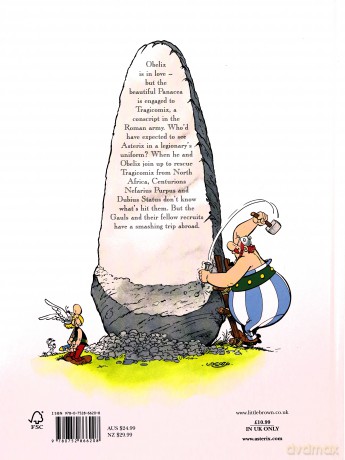 Asterix The Legionary: Album 10 - René Goscinny [KSIĄŻKA]
