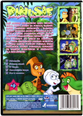 Dinusie - Jurajskie opowieści odcinki 17-21 [DVD]