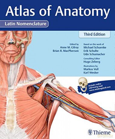 Atlas of Anatomy, Latin Nomenclature - Anne M. Gilroy [KSIĄŻKA]