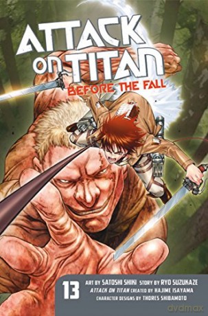 Attack on Titan: Before the Fall 13 - Ryo Suzukaze [KSIĄŻKA]