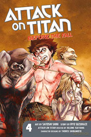 Attack on Titan: Before the Fall 4 - Ryo Suzukaze [KSIĄŻKA]
