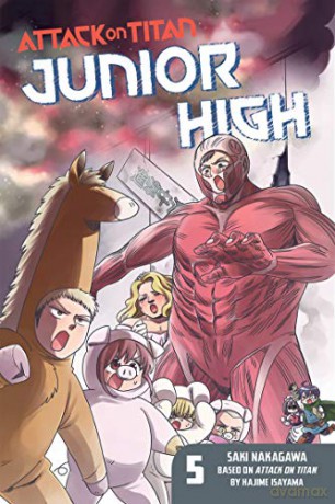 Attack on Titan: Junior High 5 - Hajime Isayama [KSIĄŻKA]