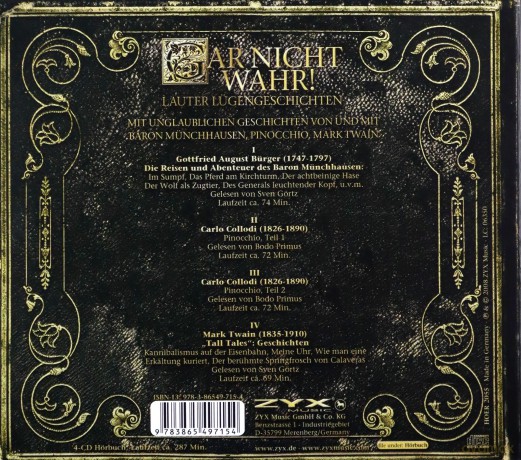 Lauter Lügengeschichten [AUDIOBOOK][4CD]