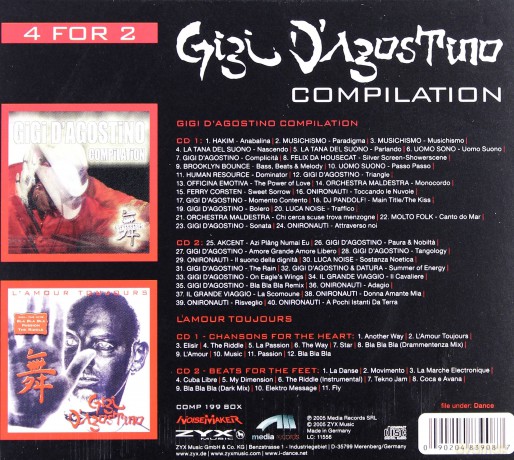 Gigi D'Agostino Compilation [4CD]