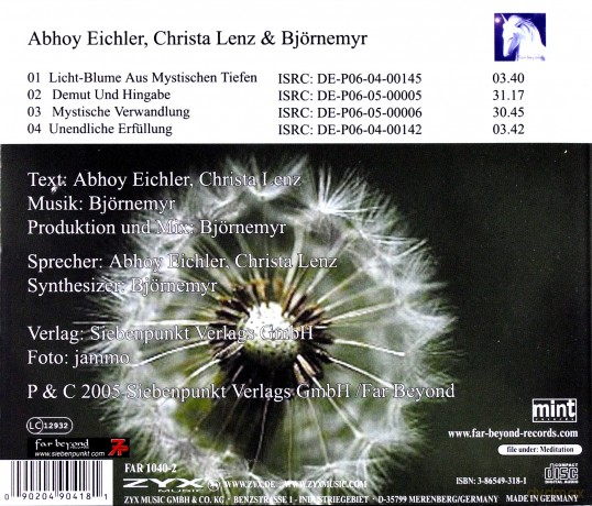 Meditative Reisen-Geheimnis De [CD]
