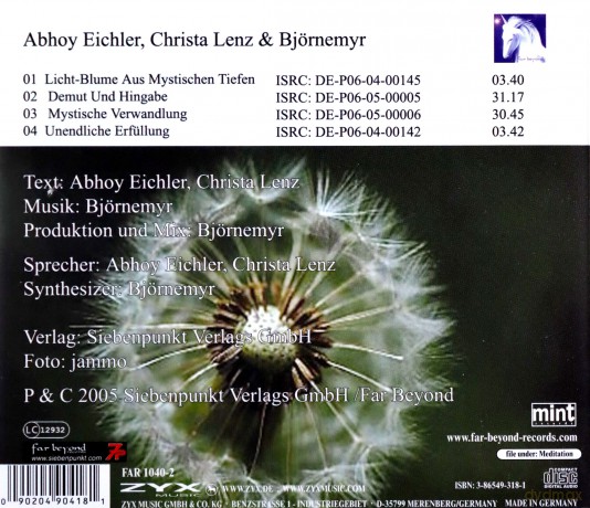 Meditative Reisen-Geheimnis De [CD]