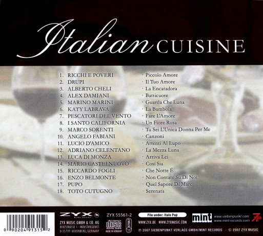 Italian Cuisine [CD]