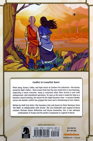 Avatar: The Last Airbender - Imbalance Part One - Faith Erin Hicks [KSIĄŻKA]