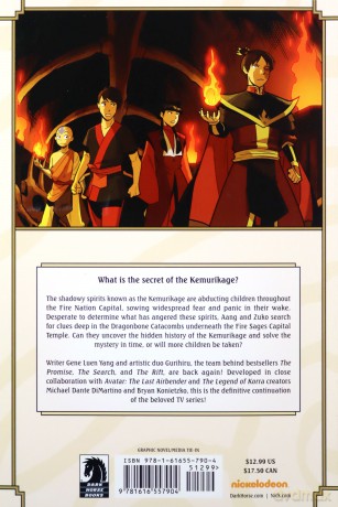 Avatar: The Last Airbender - Smoke and Shadow Part 2 - Gene Yang [KSIĄŻKA]