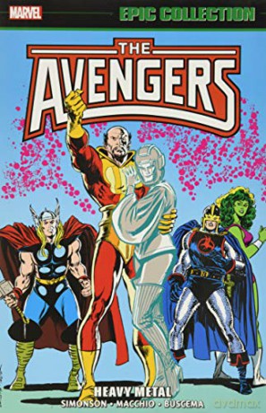 Avengers Epic Collection: Heavy Metal - Roger Stern [KSIĄŻKA]